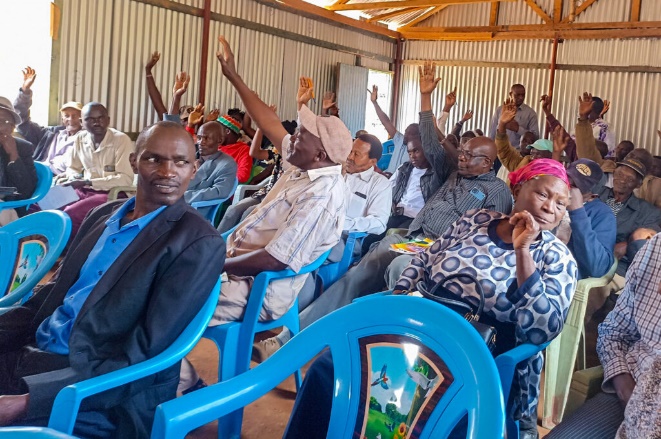 Citizens voting on budget priorities